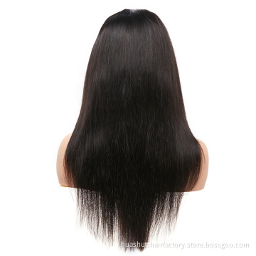 High Quality Brazilian Hair Remy Virgin Human Hair Invisible Hairline Cheap Glueless Full Lace Wigs